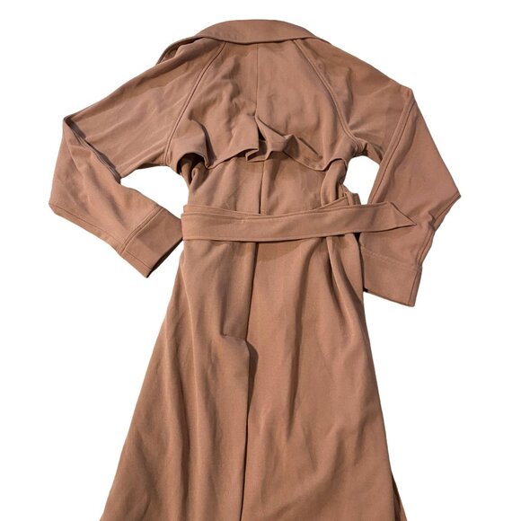 LOVE TREE, MEDIUM, PINK, TRENCH COAT - Picture 4 of 4